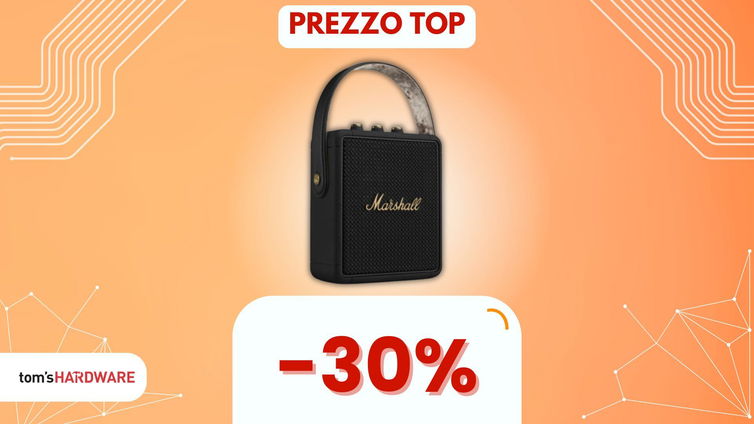 Immagine di CROLLO di prezzo per questo BELLISSIMO altoparlante Bluetooth Marshall: non teme acqua e batteria scarica!