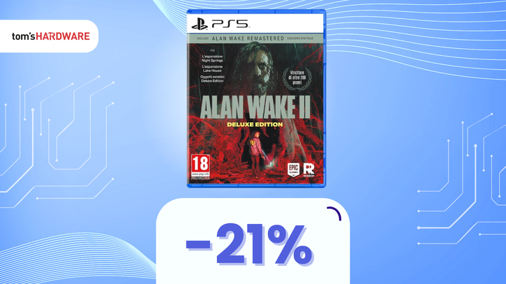 Immagine di Alan Wake 2 Deluxe Edition: la paura ti costa meno del solito! -21%