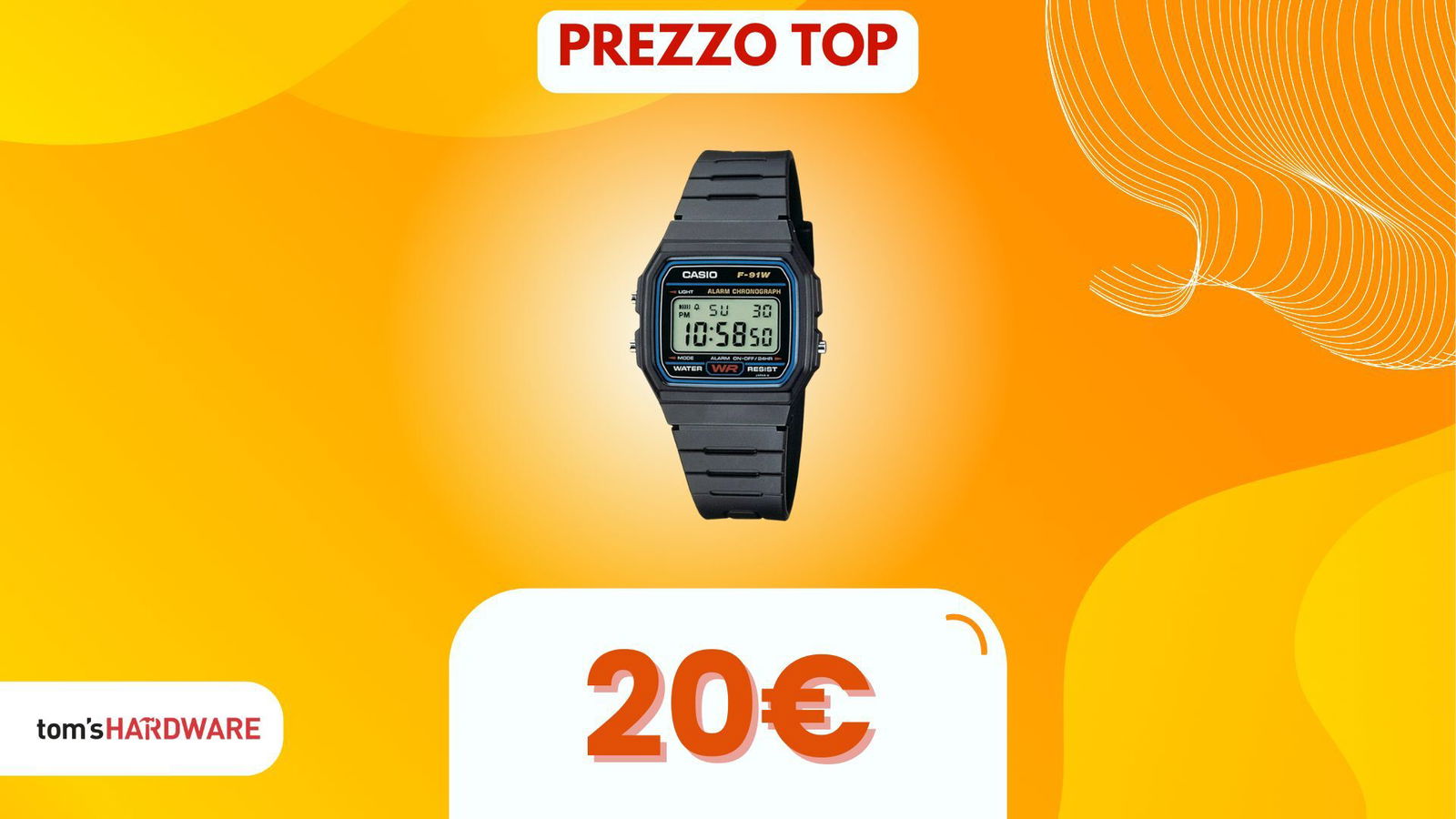 Immagine di Il prezzo di questo BELLISSIMO orologio Casio cala a picco: oggi costa solo 20€!