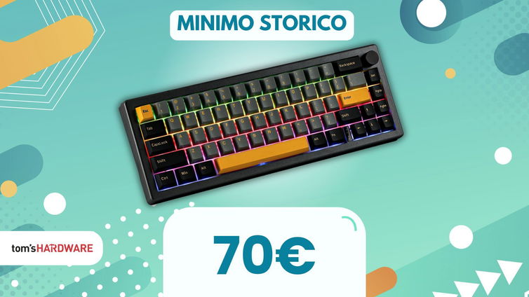 Immagine di Comfort e versatilità in SUPER SCONTO con questa tastiera meccanica!