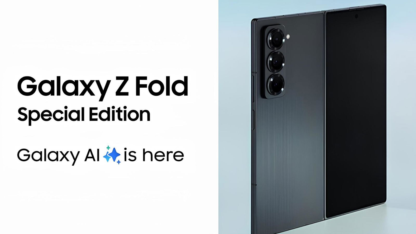 Immagine di Galaxy Z Fold6 Special Edition è il pieghevole più sottile di Samsung (e non potete averlo)