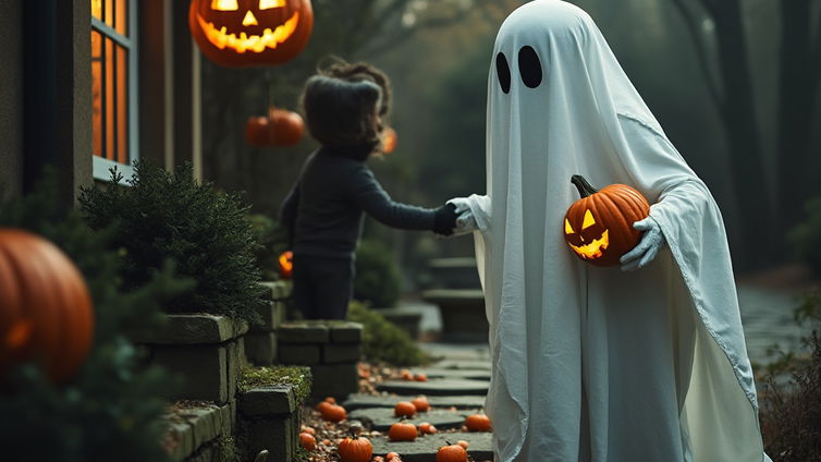 Immagine di Odi dare le caramelle ad Halloween? Questo fantasma fatto con un Raspberry Pi fa al caso tuo