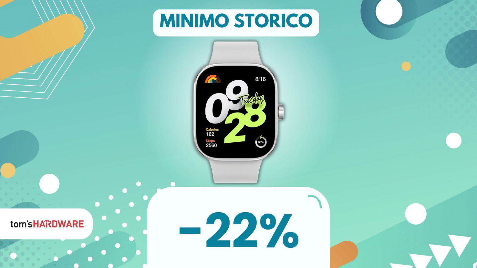 Immagine di Xiaomi Redmi Watch 4 al MINIMO STORICO con questo sconto, che AFFARE!