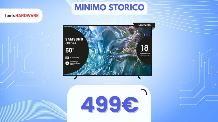 Immagine di Il tuo salotto diventerà un cinema con questa Smart TV Samsung QLED al MINIMO STORICO!