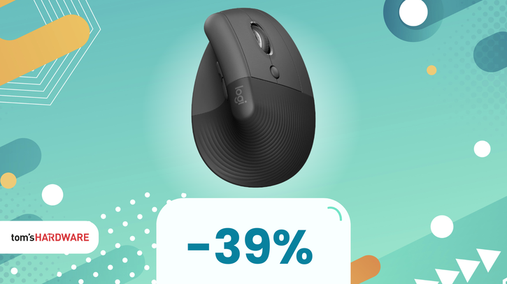 Immagine di Dite addio ai crampi alle mani con Logitech Lift, oggi IN SCONTO! -39%