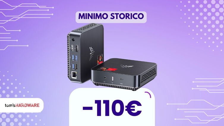 Immagine di Un mini PC così potente che ti farà dimenticare il desktop. Oggi il coupon di 110€ è da non perdere