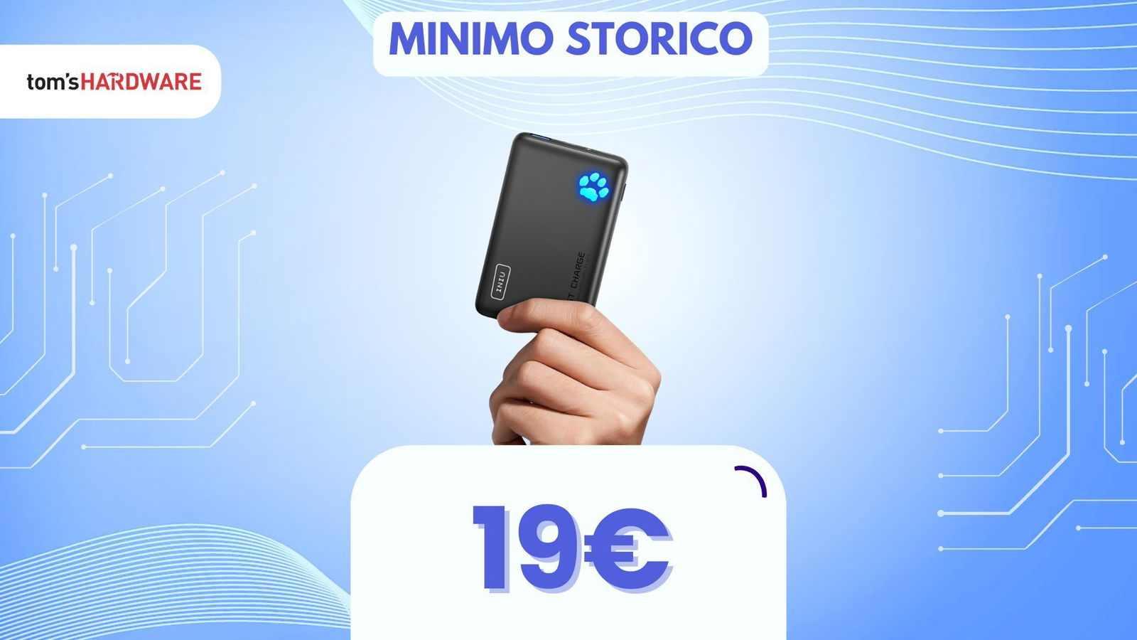 Immagine di Con questo COUPON risparmi su una powerbank capiente e che STA IN TASCA!