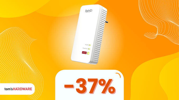 Immagine di Estendi il Wi-Fi fino a Marte con questo powerline AVM, oggi IN SCONTO! -37%