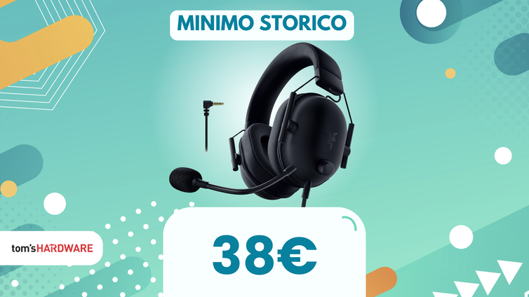 Immagine di L'audio perfetto per il gaming diventa accessibile: Razer Blackshark V2 X al MINIMO STORICO!