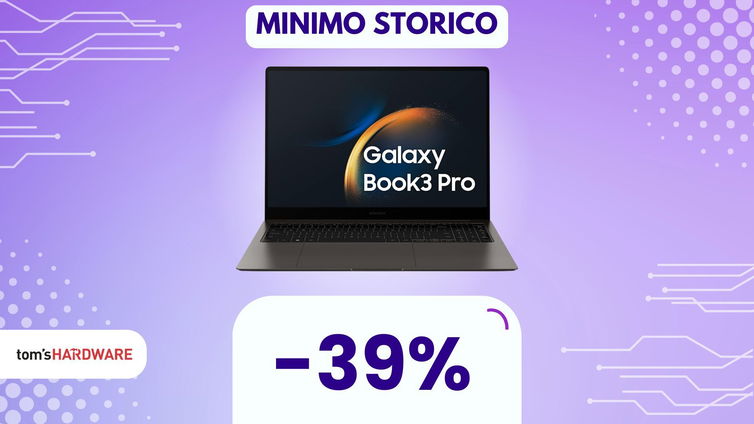 Immagine di Incredibile ma vero: oggi risparmi OLTRE 600€ sul Samsung Galaxy Book3 Pro, che AFFARE!