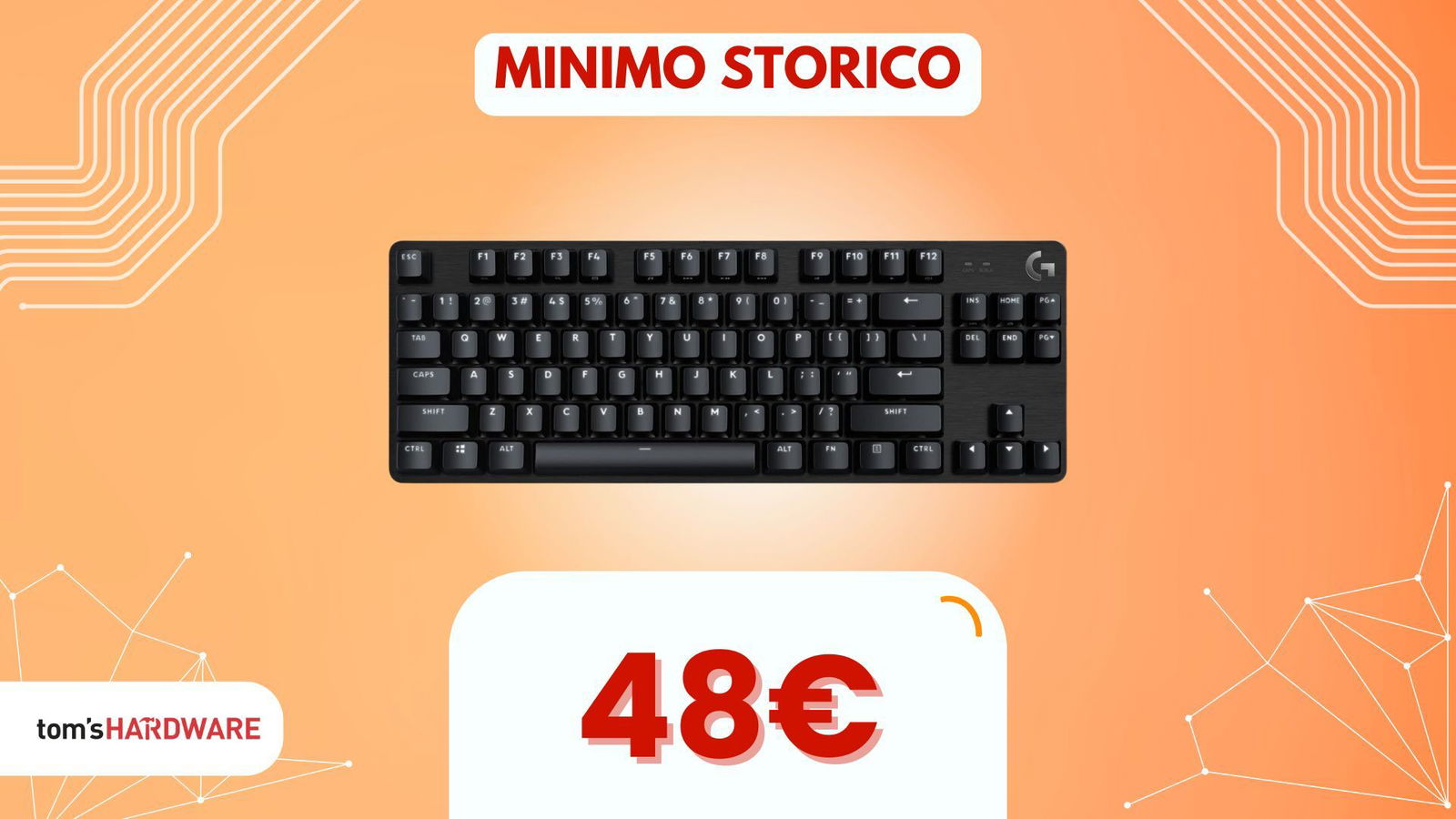 Immagine di Pronti a competere con meno di 50€? Questa tastiera meccanica Logitech è un AFFARE!