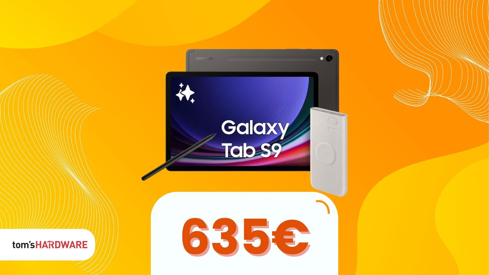 Immagine di Galaxy Tab S9: una power bank al posto del caricatore e un'offerta da non perdere