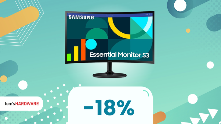 Immagine di Questo monitor curvo Samsung in OFFERTA potrebbe rivoluzionare la tua postazione! Oggi al MINIMO STORICO!