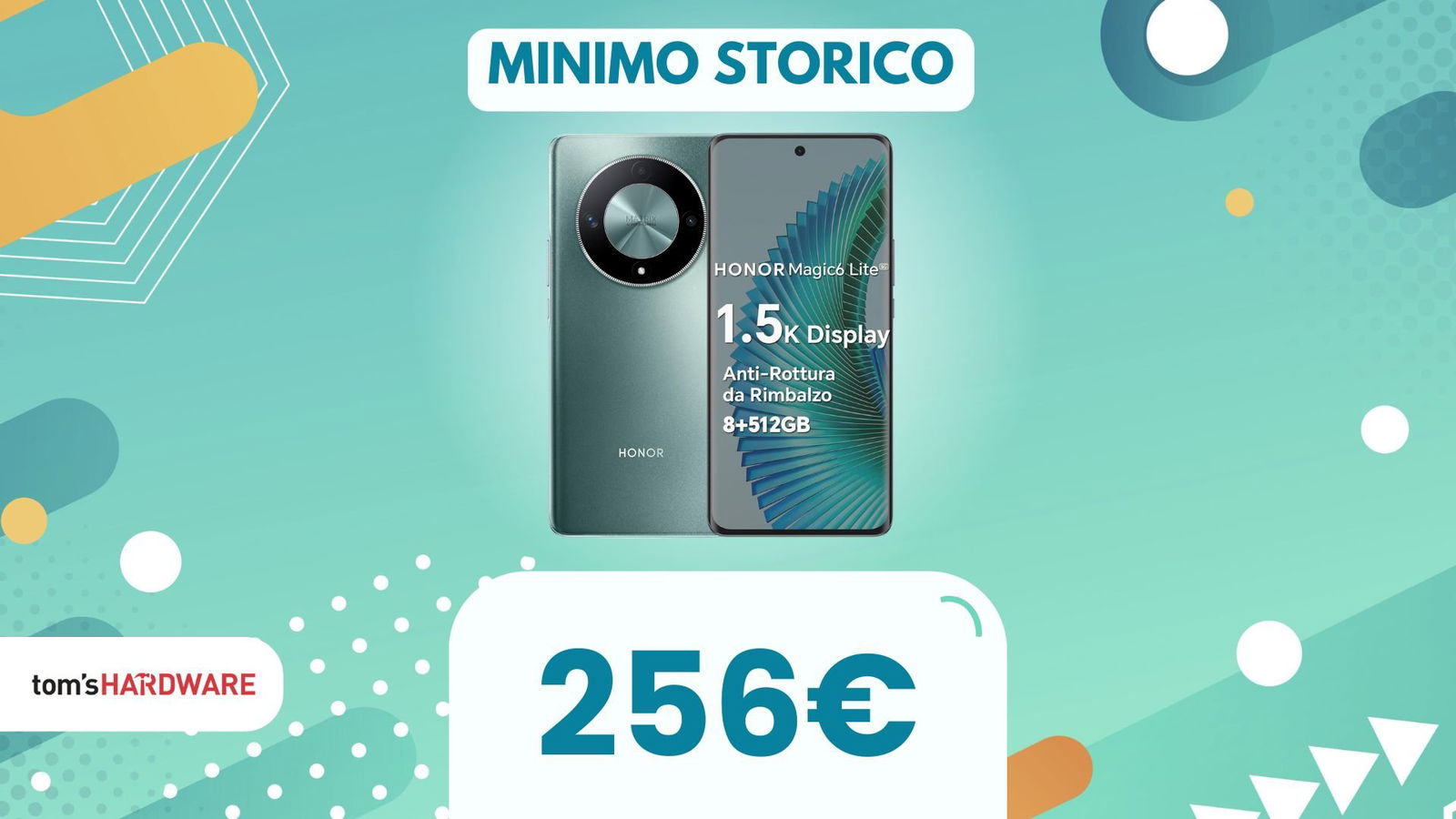 Immagine di HONOR Magic6 Lite non ha rivali a QUESTO prezzo, ma durerà ancora poco!