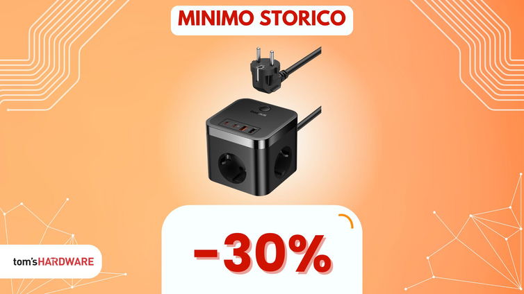 Immagine di Sempre a corto di prese? Sfrutta questo COUPON per un'ASSURDA presa 7 in 1!