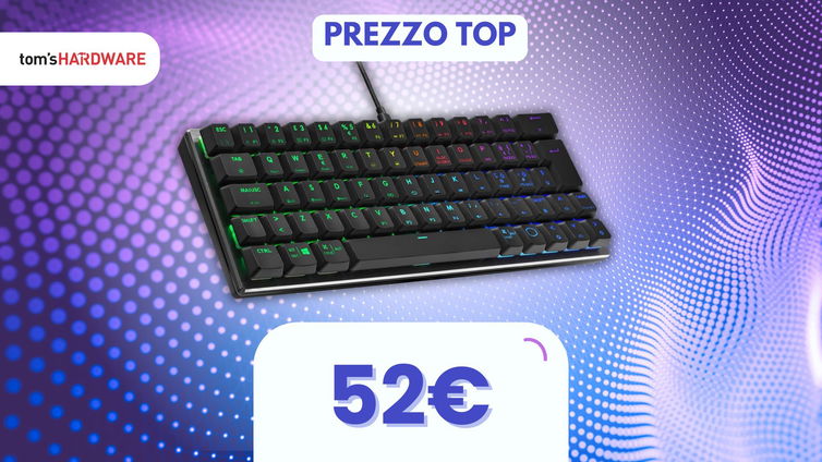 Immagine di La tastiera da gaming perfetta per giocare OVUNQUE è appena crollata di prezzo!