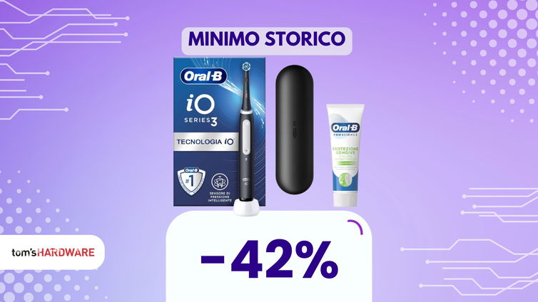 Immagine di Curioso di provare Oral-B iO? Parti da 70€ con uno sconto del 42%