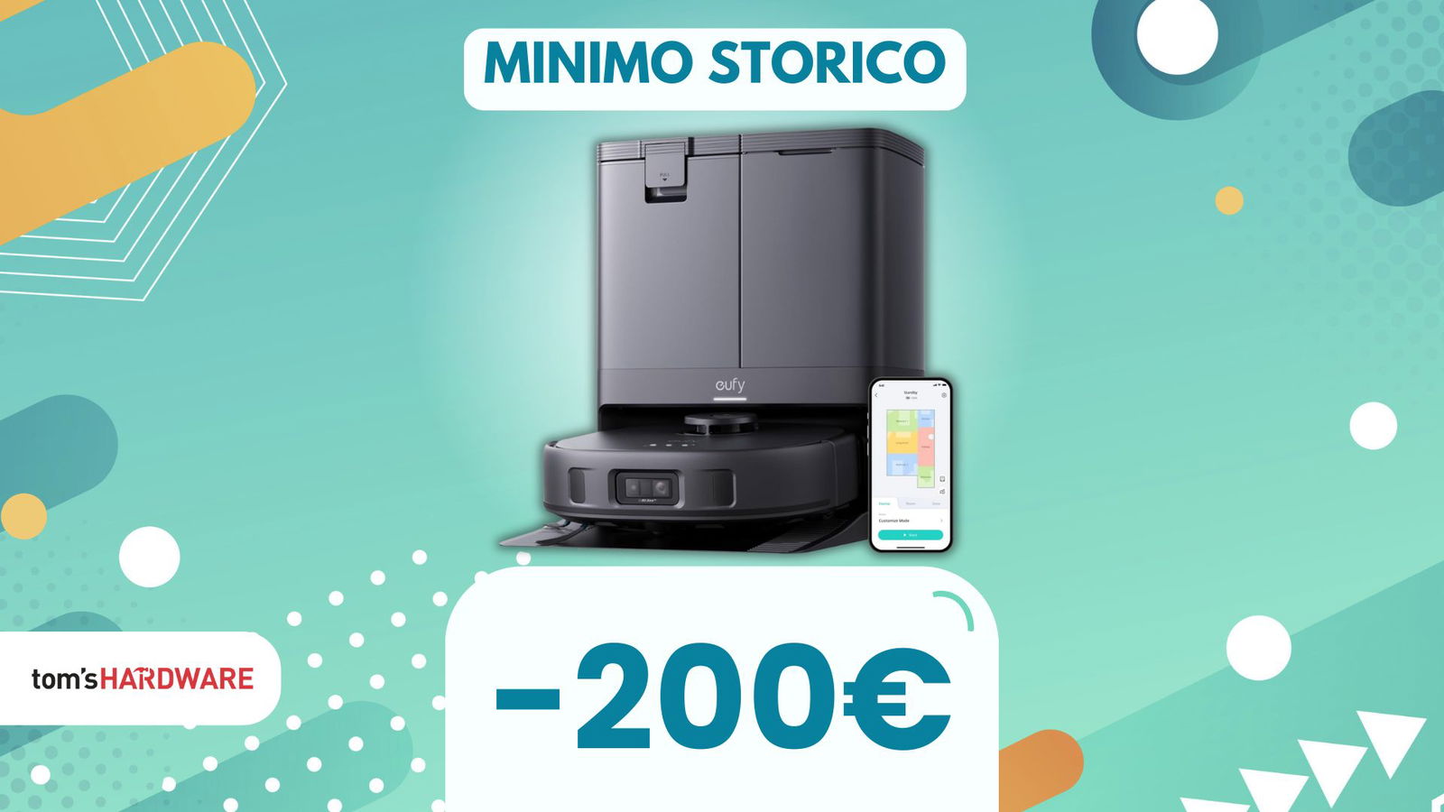 Immagine di Dimenticate scope e mocio: questo robot in SUPER SCONTO fa tutto autonomamente!