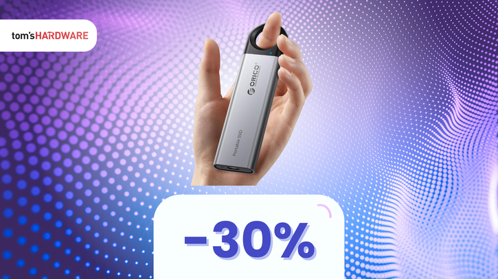 Immagine di Porta sempre con te i tuoi dati con questo SSD perfetto da appendere allo zaino, oggi IN SCONTO! -30%