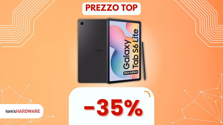 Immagine di Perché spendere tanto per un tablet? Il Samsung Galaxy Tab S6 Lite ha ciò che ti serve, ed è in SUPER SCONTO! (-35%)