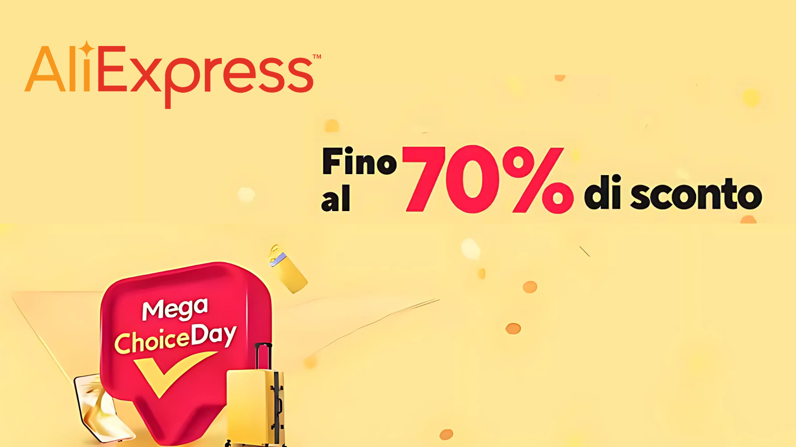 Immagine di I ChoiceDay di Aliexpress stanno arrivando: sconti fino al 70% su tantissimi prodotti!