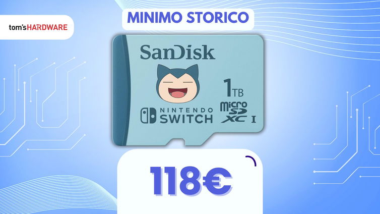 Immagine di Serve più spazio su Nintendo Switch? Questa BELLISSIMA microSD SanDisk da 1 TB è ciò che non sapevi di volere!