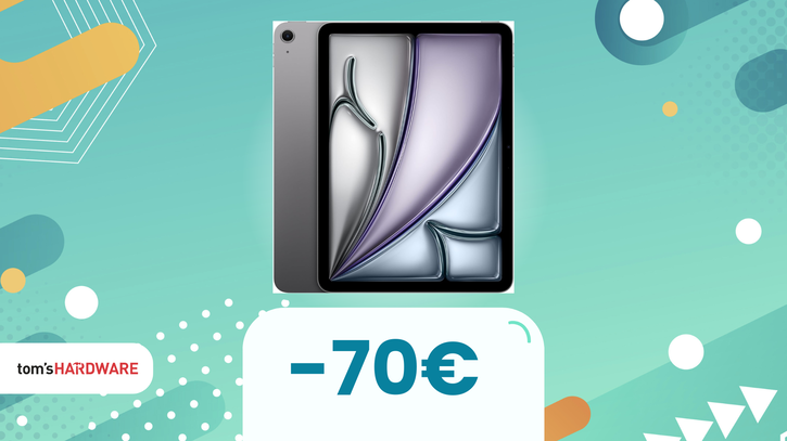 Immagine di Apple iPad Air 11" con chip M2: prezzo SHOCK! (-70€)