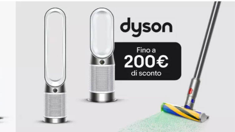 Immagine di Dyson si fa notare su eBay: risparmi fino a 200€! C'è anche il Submarine