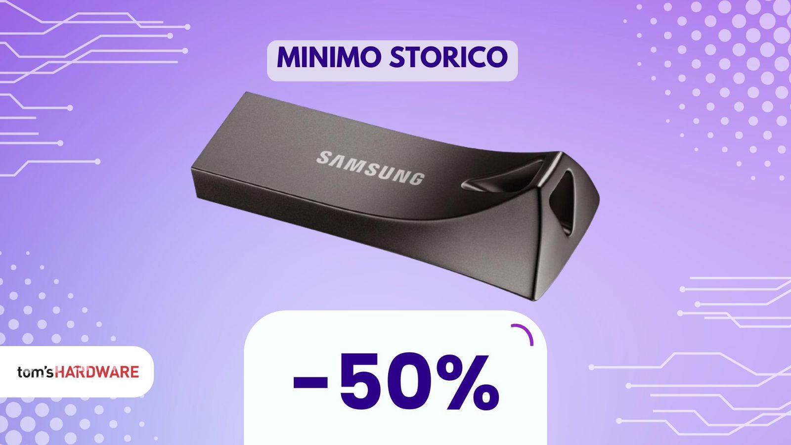 Immagine di Trasferisci 3GB in 10 secondi: la chiavetta USB Samsung a solo 10€