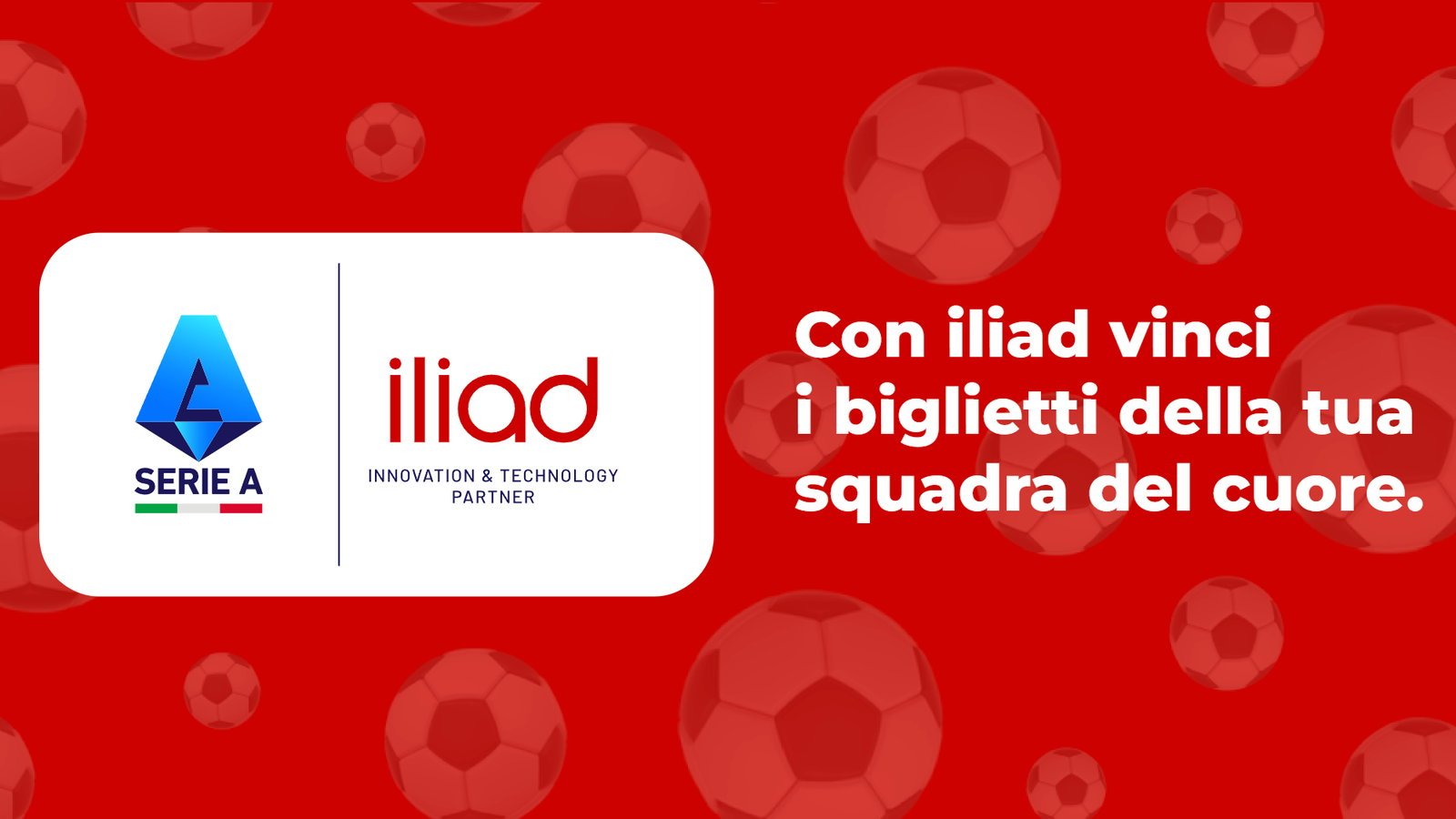 Immagine di "Vinci il calcio", il nuovo concorso Iliad per i tifosi