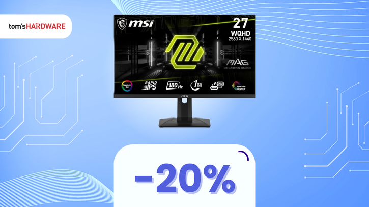 Immagine di Trasforma la tua postazione con questo performance monitor gaming, oggi IN SCONTO!