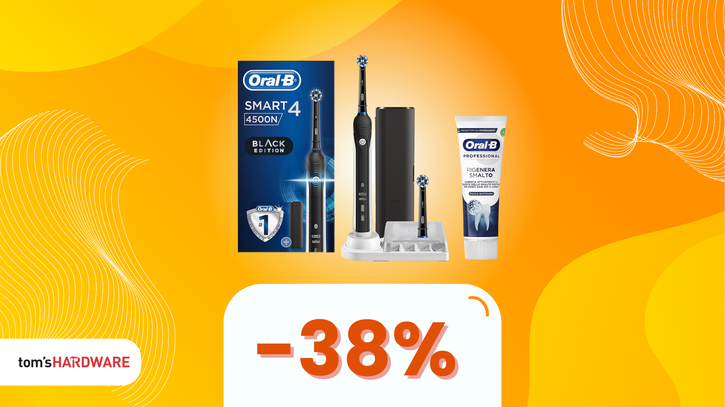 Immagine di Oral-B Smart 4 4500 a un prezzo SHOCK! (-38%)