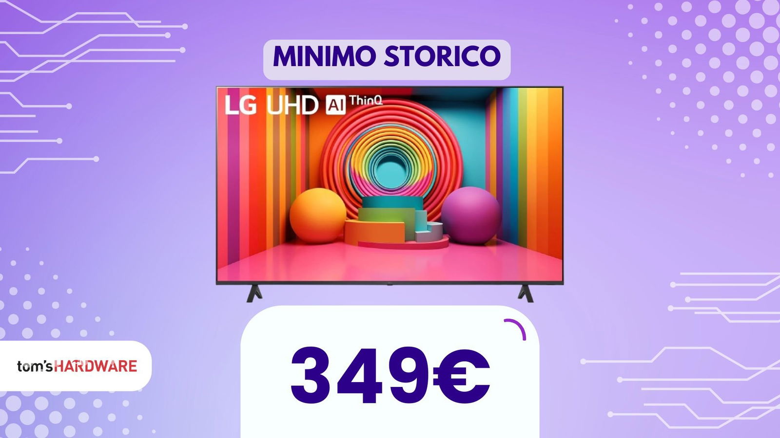 Immagine di Attiva la Filmmaker Mode e goditi questa TV LG a 349€