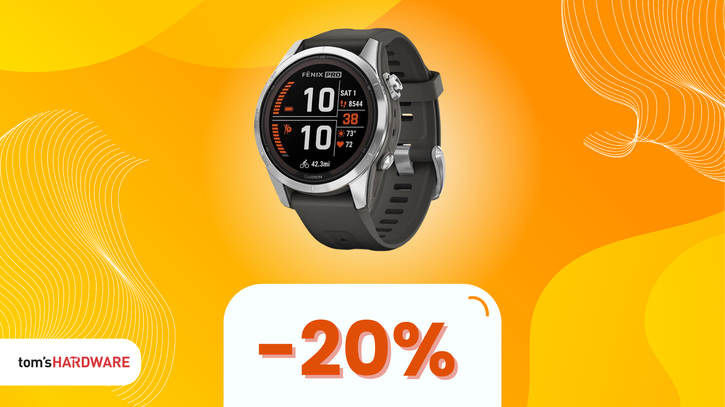 Immagine di Garmin fēnix 7S Pro Solar in OFFERTA a soli 599€!