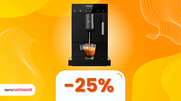 Immagine di Macchina da caffè super luxury ed elegante? C'è la Cecotec Cumbia Cremmaet Compact Steam in sconto del 25%