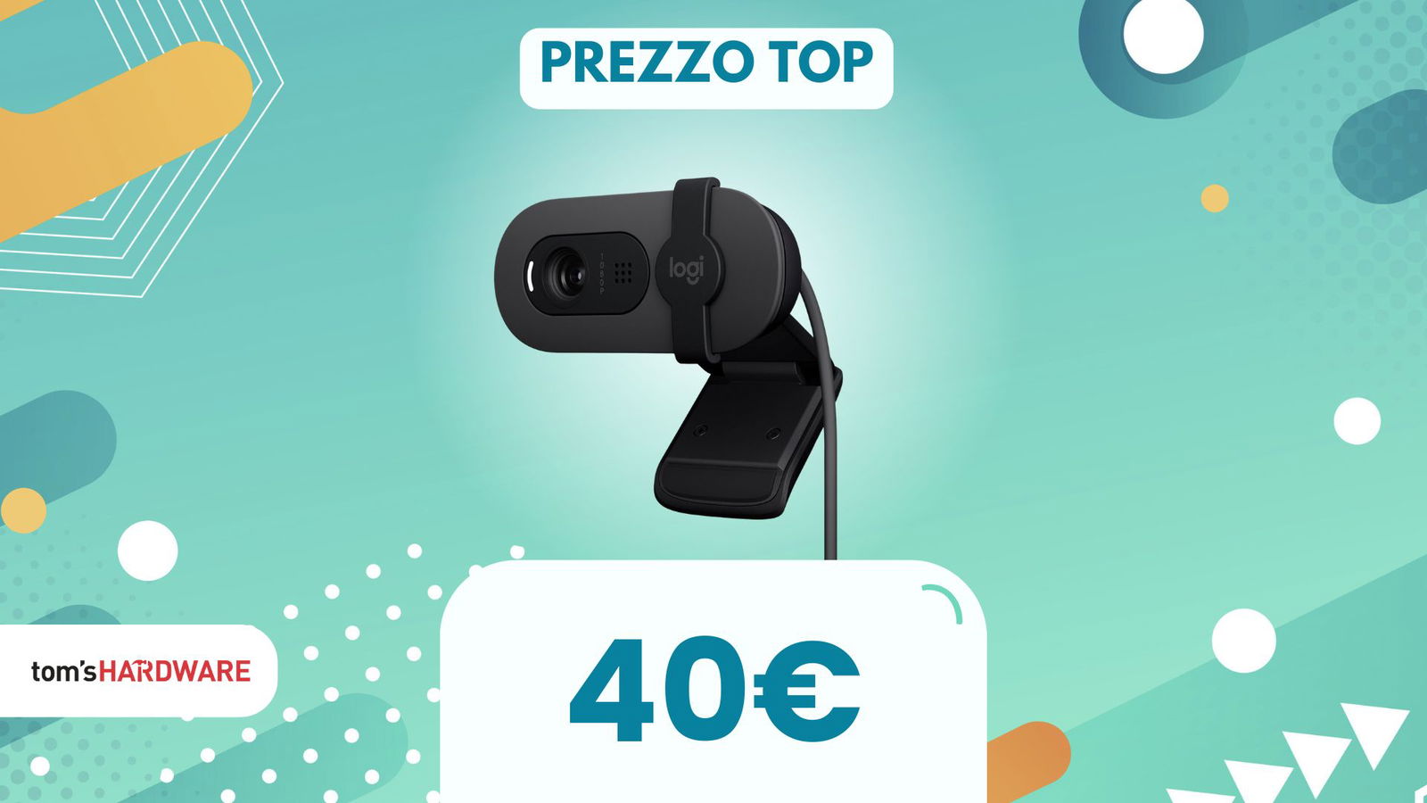 Immagine di Se vuoi smettere di apparire sfocato in ogni riunione questa webcam Logitech in SCONTO fa al caso tuo!