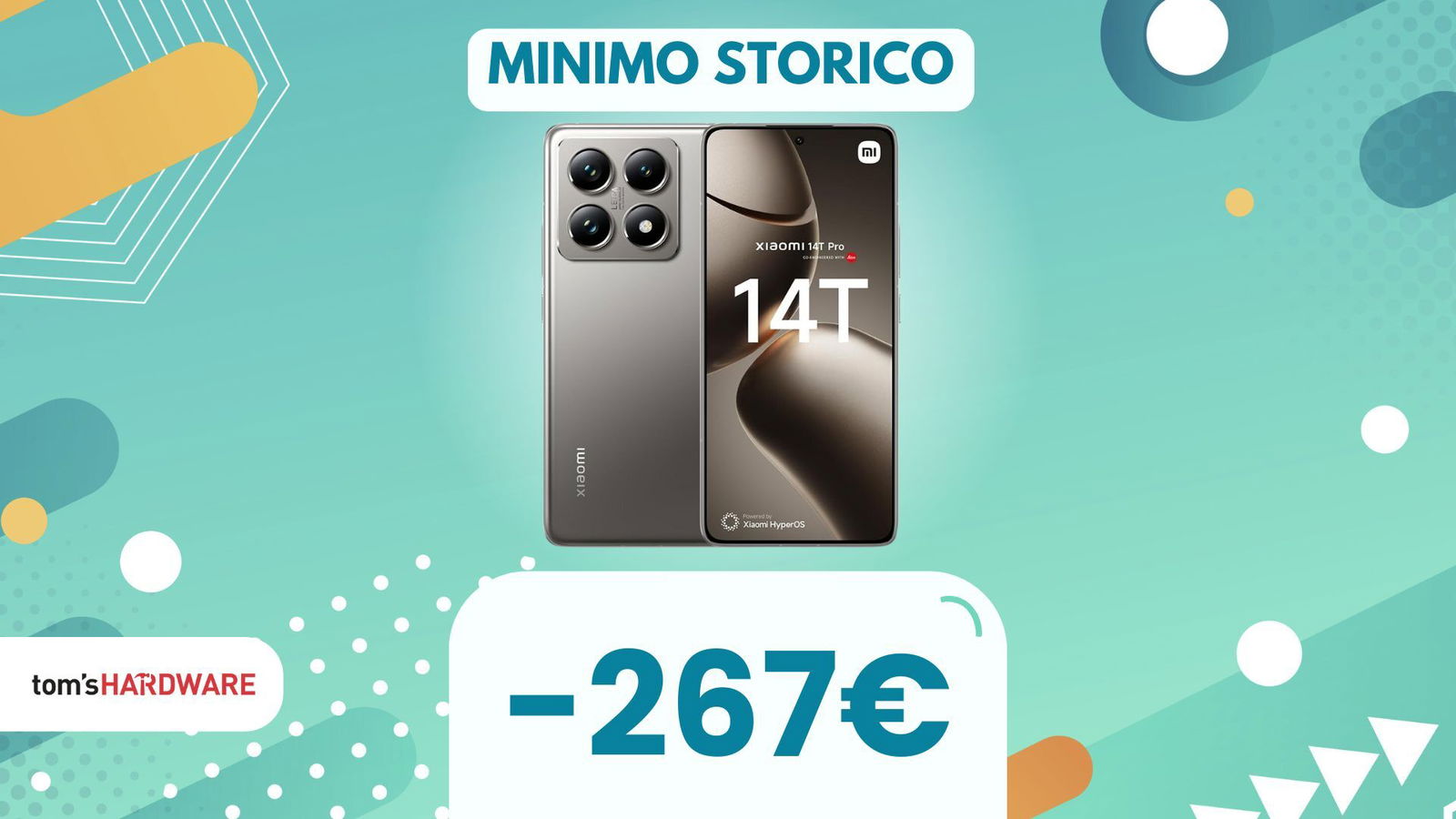 Immagine di Se sfrutti questo DOPPIO SCONTO lo Xiaomi 14T Pro sarà tuo a un prezzo imbarazzante! (-276€)