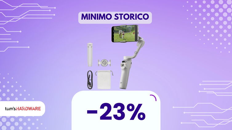 Immagine di Per una carriera da influencer, non puoi perdere questo stabilizzatore DJI al minimo storico