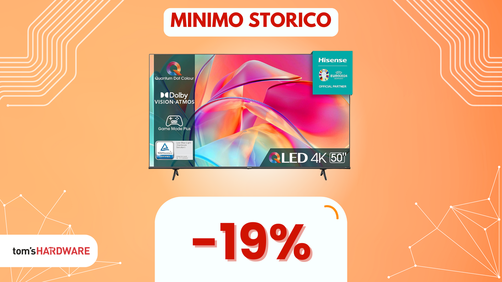 Immagine di Se sfrutti questo SCONTO puoi fare tua una Smart TV QLED da 50" spendendo POCHISSIMO!