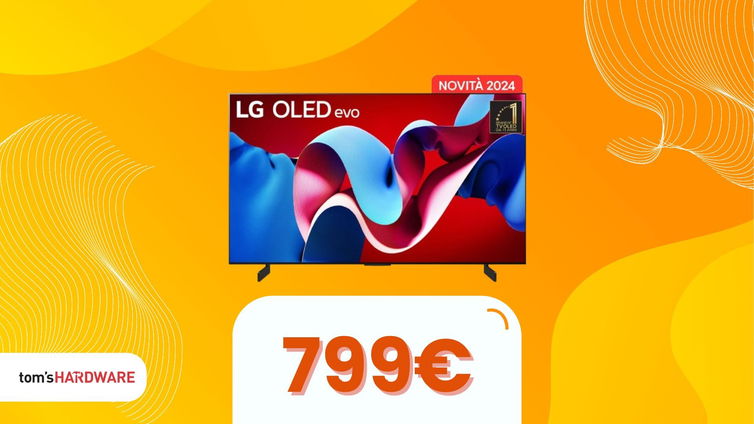 Immagine di LG C4: l'OLED perfezionato dall'intelligenza artificiale a solo 799€