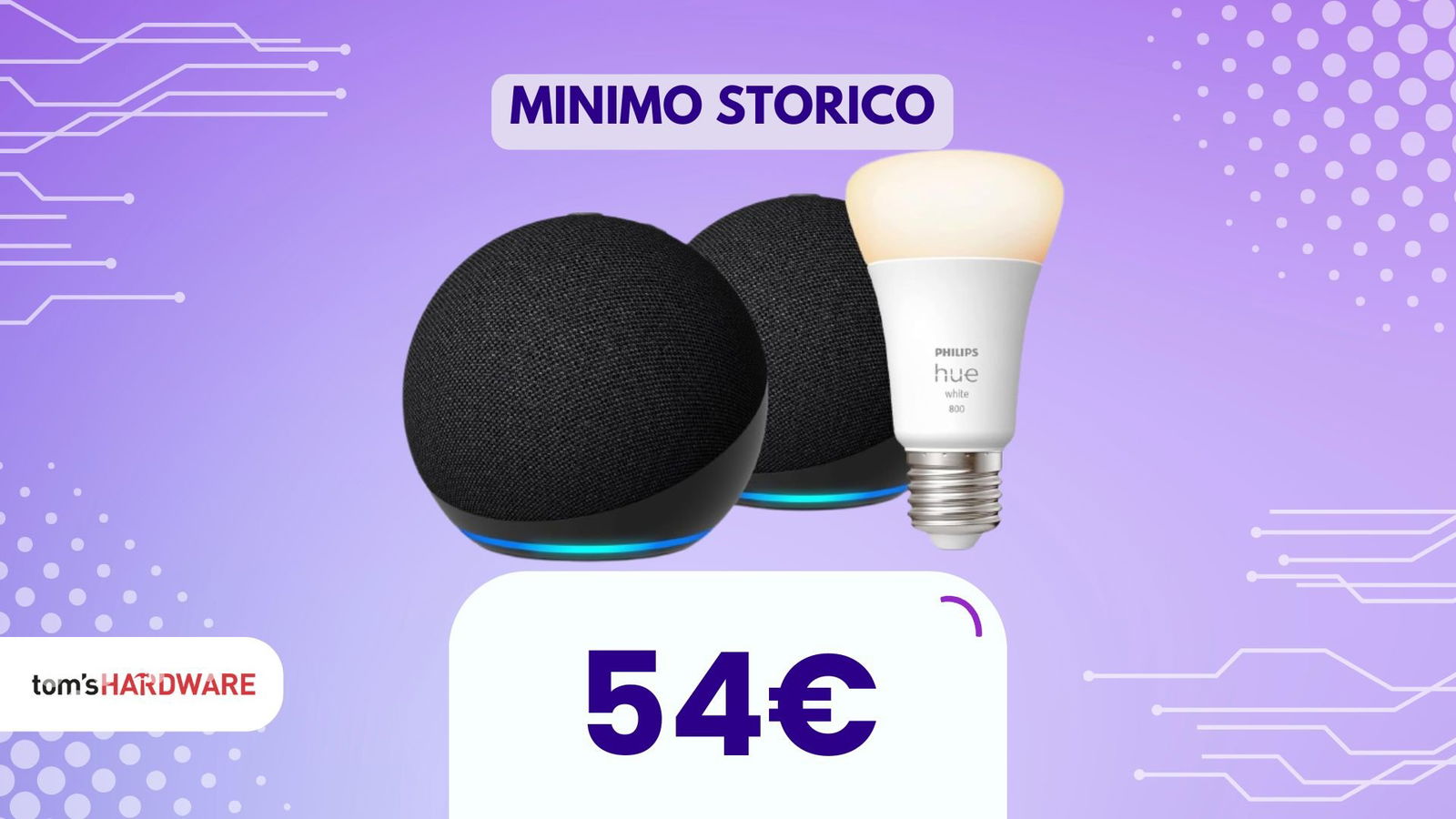 Immagine di Amazon ti fa fare oggi il pieno di dispositivi smart per la casa con meno di 55€