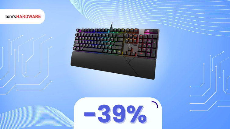 Immagine di Gioca al meglio con la tastiera Asus ROG Strix Scope II a un prezzo SHOCK! (-39%)