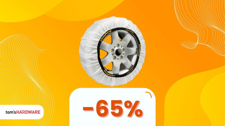 Immagine di Le catene da neve Goodyear che eliminano il rumore, ora al 65% di sconto