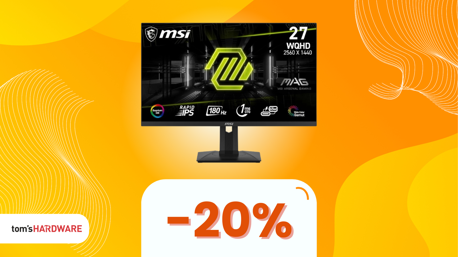 Immagine di Gioca come un professionista con questo monitor MSI IN SCONTO! Lo paghi MENO di 200€!