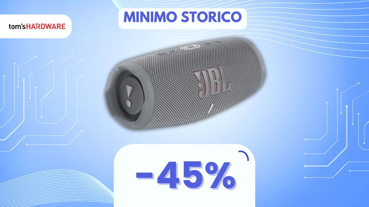 Immagine di Vivi la musica senza pensieri: questo speaker è impermeabile e ricarica anche il telefono! (-45%)