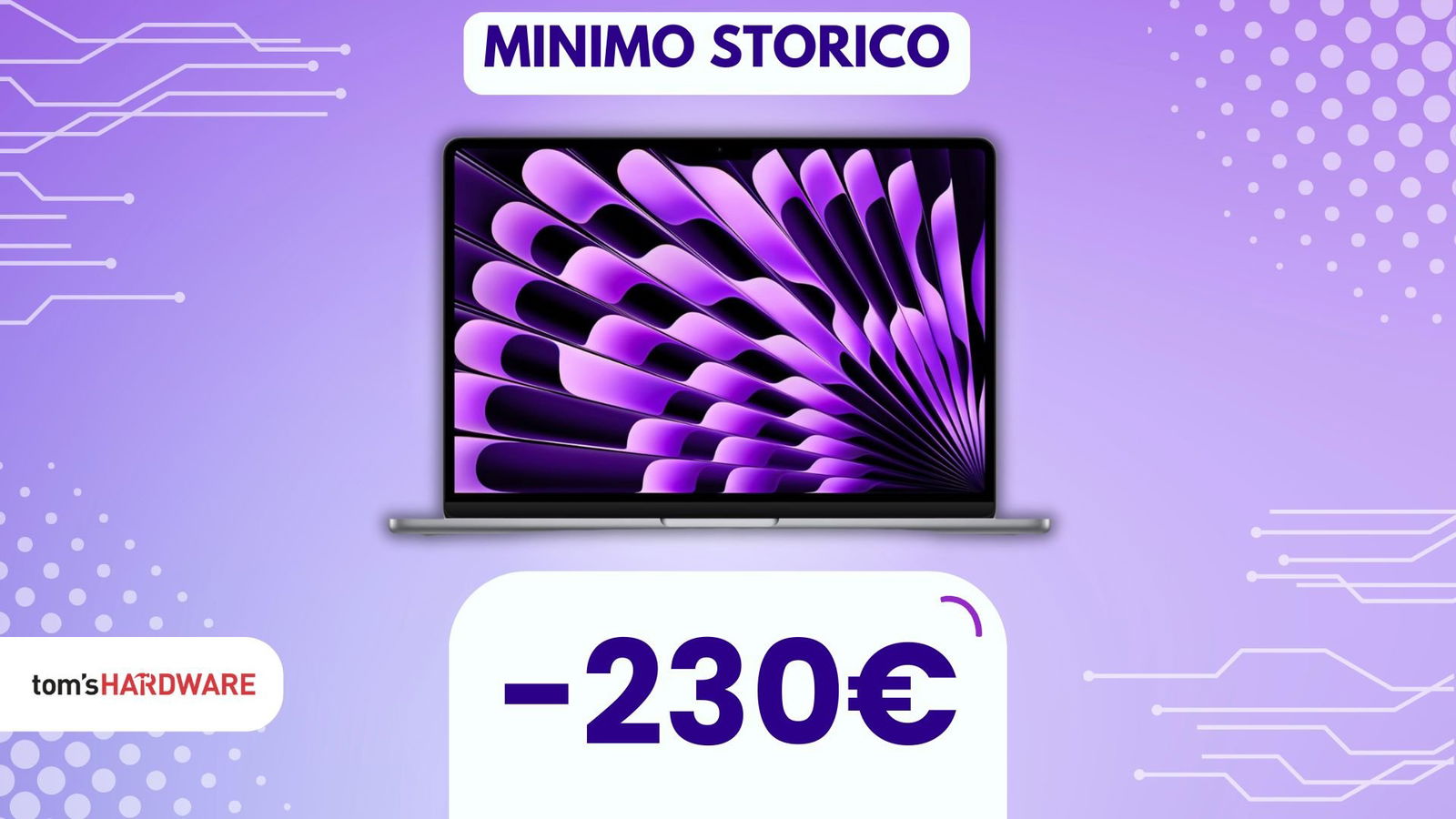 Immagine di MacBook Air M3: la potenza e la leggerezza che cerchi oggi costa 230€ in meno!