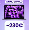 MacBook Air M3: la potenza e la leggerezza che cerchi oggi costa 230€ in meno!