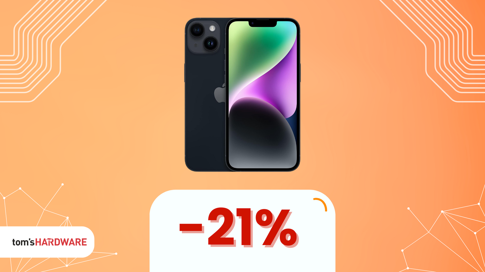 Immagine di Apple iPhone 14 a solo 602€! Risparmia il 21% su Amazon