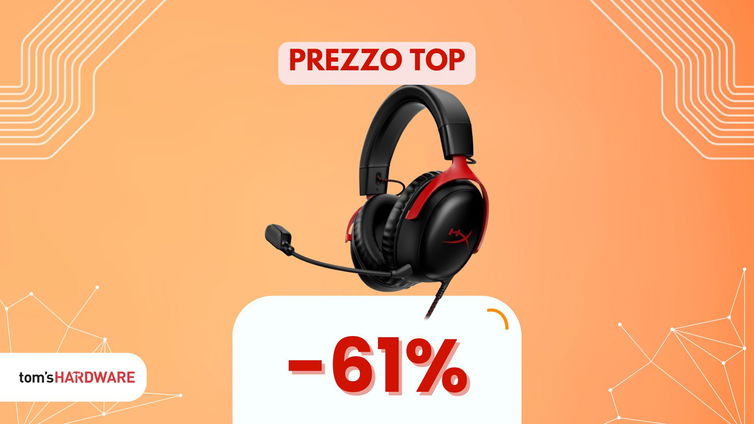 Immagine di Cuffie gaming con doppia connessione: jack e USB, con uno sconto del 61%