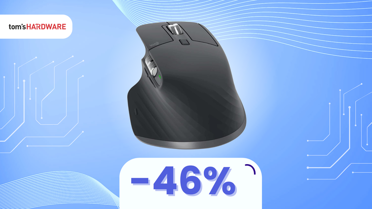 Immagine di Niente più dolori alla mano mentre lavorate: mouse Logitech MX Master 3S a un prezzo SHOCK! (-46%)